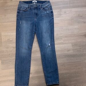 Stylish Blue Skinny Jeans for Women